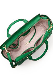 Michael Kors Large Selma Topzip Satchel - Lyst