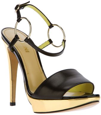 Pollini Stiletto Sandal - Lyst