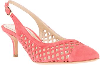 Pollini Kitten Heel Sandal - Lyst