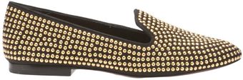 Schutz Caprice Studded Loafer - Lyst