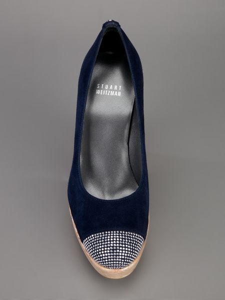 stuart weitzman cork pumps