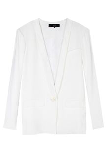 Tibi Linen Viscose Easy Jacket - Lyst
