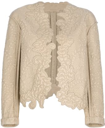 Chloé Floral Quilted Jacket - Lyst