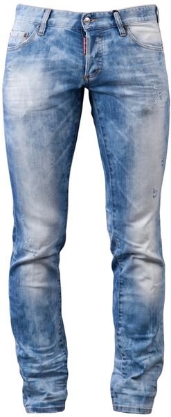 DSquared2 Super Bleached Slim Jean - Lyst