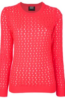 Markus Lupfer Fishnet Sweater - Lyst