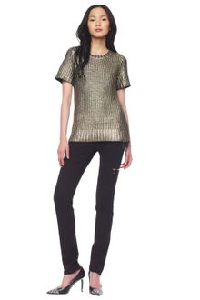 Michael by Michael Kors Skinny Cargo Zipper Pants - Lyst