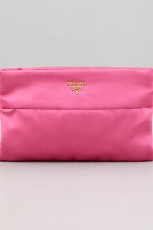 Prada Satin Clutch Bag - Lyst