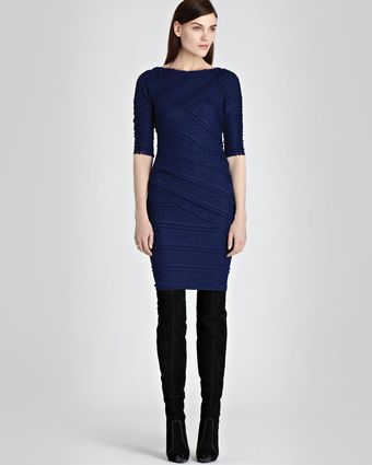 Reiss Body Con Dress Janelle Lace - Lyst