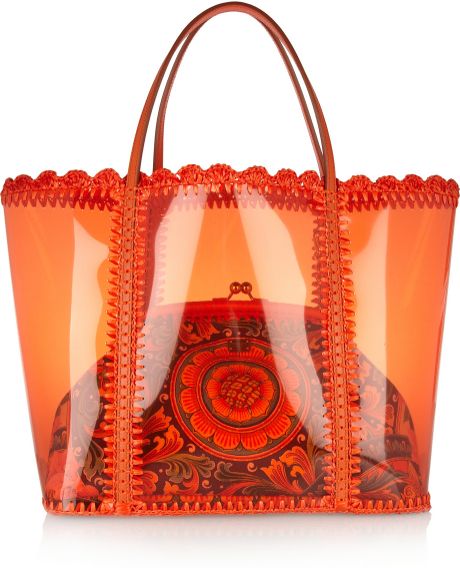 dolce and gabbana orange bag