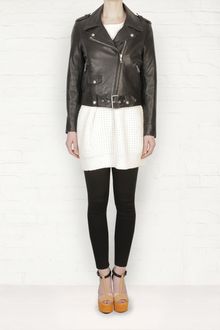 Acne Acne Mape Leather Jacket - Lyst