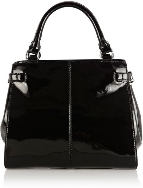 karen millen black quilted bag