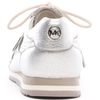 Michael Kors Metallic Logo Trainer in Gold (silver) - Lyst