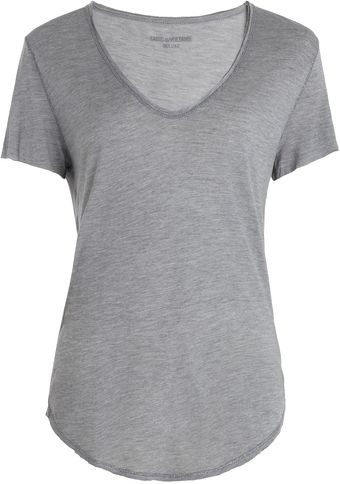 Zadig & Voltaire T-Shirt Tino Deluxe - Lyst