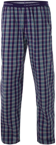 Calvin Klein Teagan Plaid Pjyama Pant - Lyst