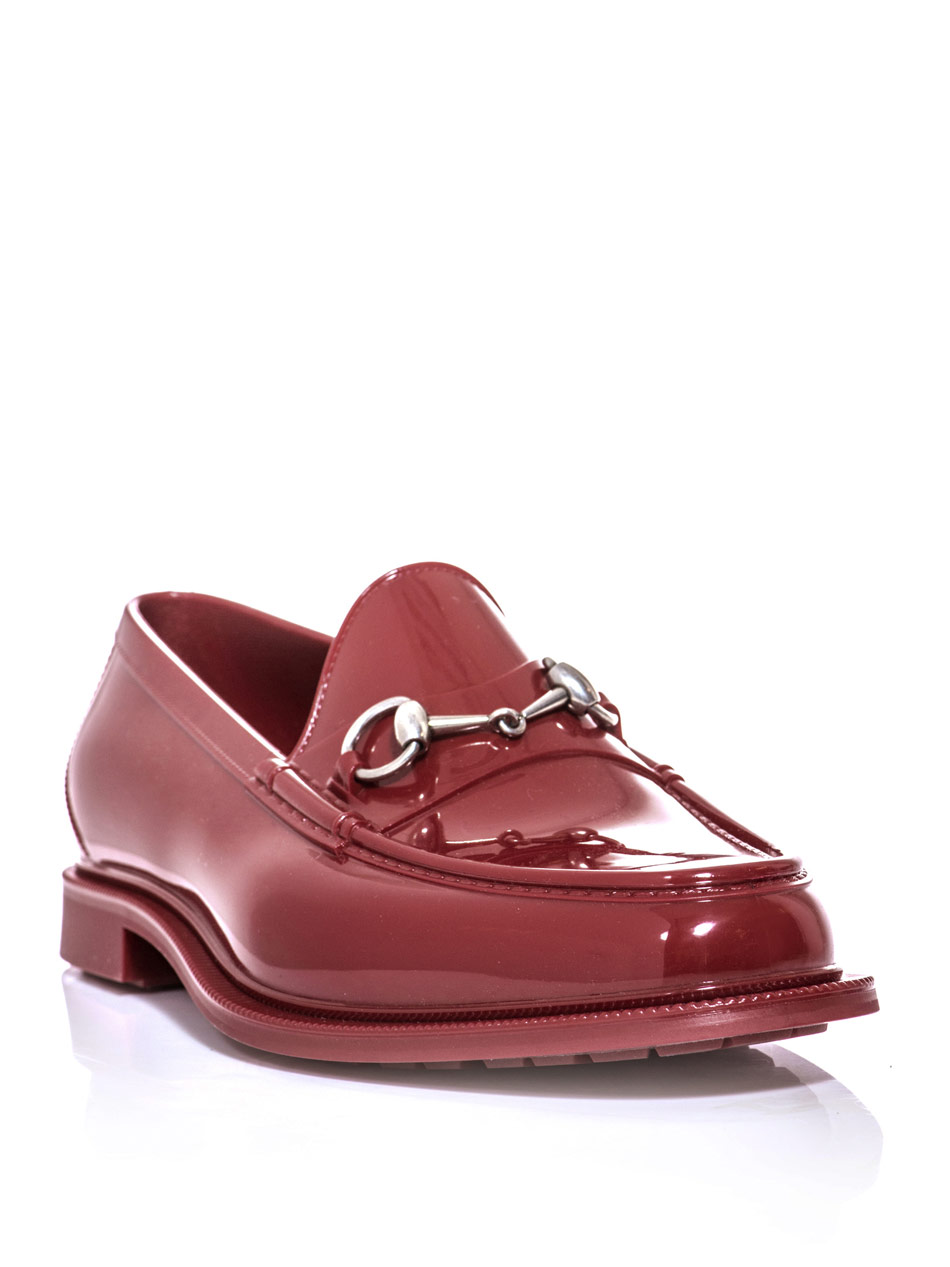 red gucci loafers men's