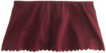 J.Crew Scalloped Beach Skirt - Lyst