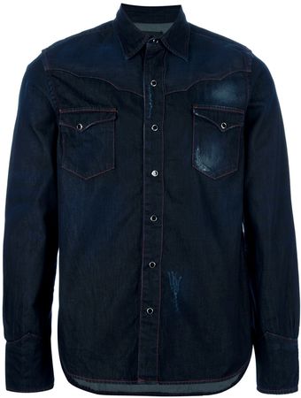 Diesel Black Gold Steffry Denim Shirt - Lyst