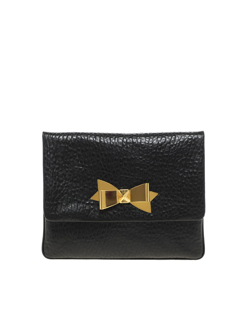 ted baker black clutch