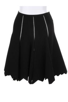 Alaïa Piqué Skirt in Technic Jersey Blend Of Viscose - Lyst