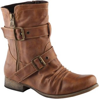 Aldo Short Biker Boots - Lyst