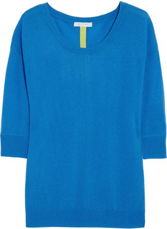 Duffy Twotone Cashmere Sweater - Lyst