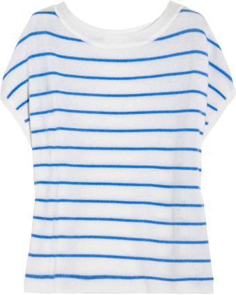 Duffy Striped Cashmere Top - Lyst
