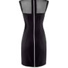 H&m Chiffon Yoke Dress in Black - Lyst
