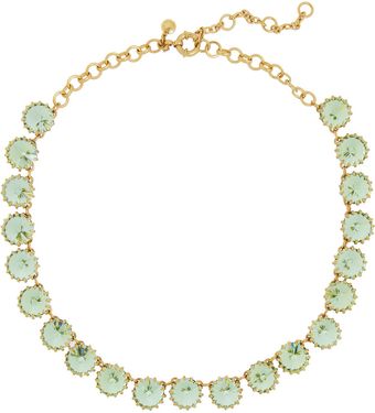J.Crew Venus Flytrap Goldtone Crystal Necklace - Lyst