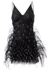  Embellished Silk Flapper Dress