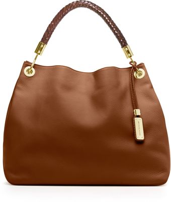 Michael Kors Large Skorpios Pebbled Shoulder Bag - Lyst