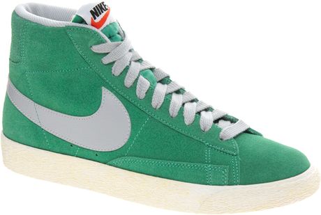 nike high tops mint green