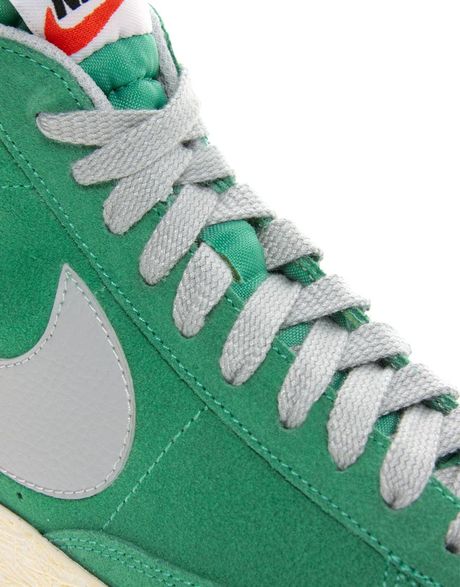 nike high tops mint green