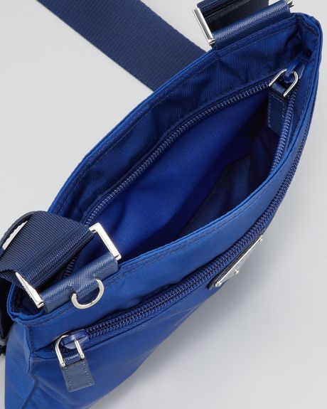 Prada Vela Crossbody Messenger Bag in Blue (royal blue) Prada Vela Crossbody Messenger Bag in Blue (royal blue)