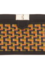 Proenza Schouler Woven Evening Clutch