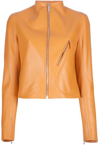 The Row Classic Biker Jacket - Lyst