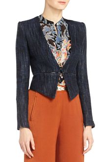 BCBGMAXAZRIA Otto Zipperedwaist Blazer - Lyst