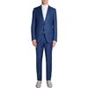 Fendi Steel Melange Twopiece Suit in Blue for Men (steel) - Lyst