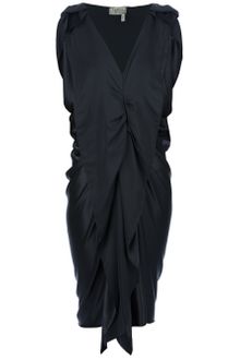 Lanvin Draped Dress - Lyst