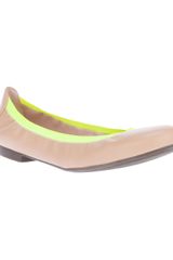 Pretty Ballerinas Twotone Trim Ballerina