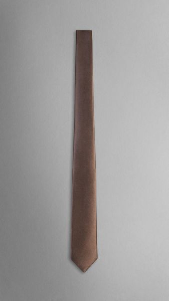Burberry Prorsum Bonded Satin Skinny Tie - Lyst
