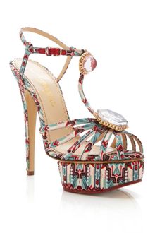 Charlotte Olympia Multi Deco Leading Lady Sandal - Lyst