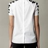 Christopher Kane Blacktape Top in White (black) - Lyst