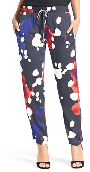 Diane Von Furstenberg Benett Silk Pant - Lyst