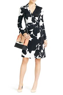 Diane Von Furstenberg New Jeanne Two Silk Jersey Wrap Dress - Lyst
