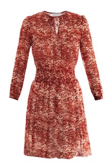 Etoile Isabel Marant Danzig Printed Chiffon Dress - Lyst