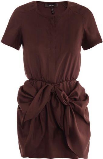 Isabel Marant Tali Tiefront Dress - Lyst