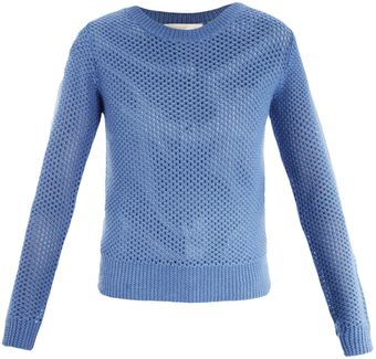 Vanessa Bruno Open Weave Alpaca Knitwear - Lyst