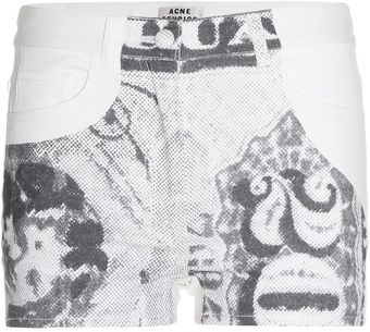 Acne Hot Shorts - Lyst