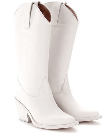 Acne Brush Cowboy Boots - Lyst