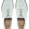 Asos Match Leather Brogues in Green (mint) - Lyst